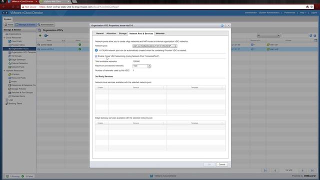 vCloud Director 9.5 - Multisite Networking смотреть онлайн