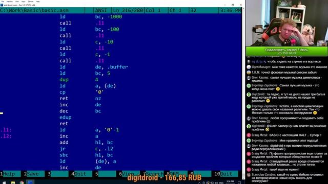 Продолжаем простой интерпретатор BASIC на ассемблере Z80 / ZX Spectrum