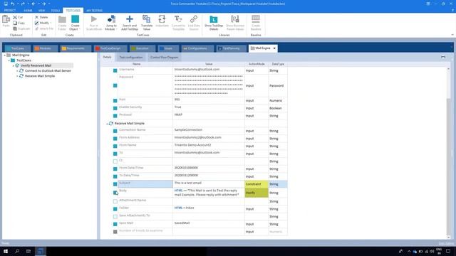 Tricentis Tosca Mail Engine: Receive Mail Simple смотреть онлайн