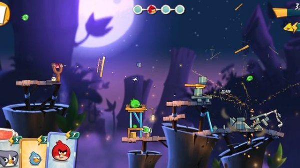 Angry Birds 2 Gameplay || Level 44 to 47