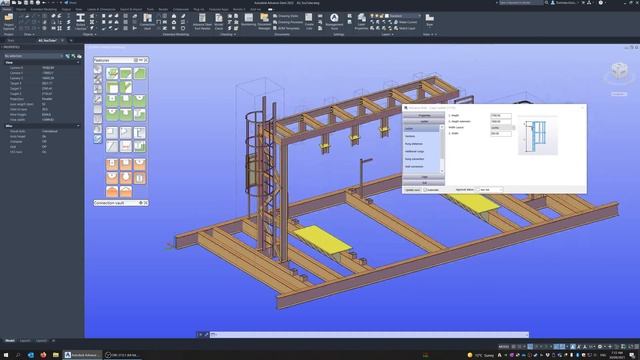 Advance Steel Part 3 - Ladders, Grate, Handrail and Features смотреть онлайн