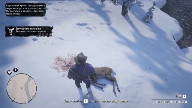 RED DEAD REDEMPTION 2 прохождение на русском #4 Охота на оленей, провиант в лагерь!!! GTX 1070 смотреть онлайн