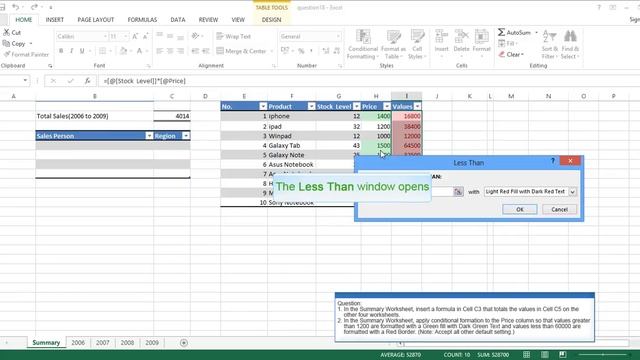 Microsoft Office Specialist Excel 2013 Q adn A 18 смотреть онлайн