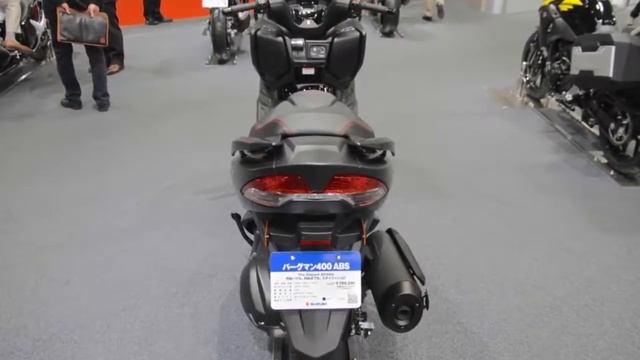 New Suzuki Burgman 400 ABS - Tokyo Motor Show 2017 | Suzuki Burgman 400 ABS смотреть онлайн