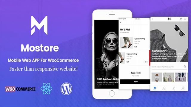 Mostore - React Redux Mobile Web App For WooCommerce Online Shop | Themeforest Website Templates смотреть онлайн