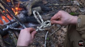 Австрийский проводник. Как завязать узел.