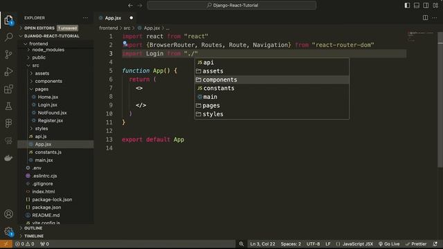 Django & React Web App Tutorial - Authentication, Databases, Deployment & More... смотреть онлайн