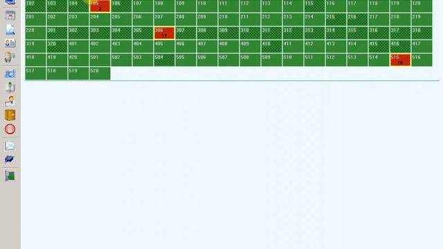 1. Room status monitor in Evolution 2011 Hotel Software смотреть онлайн