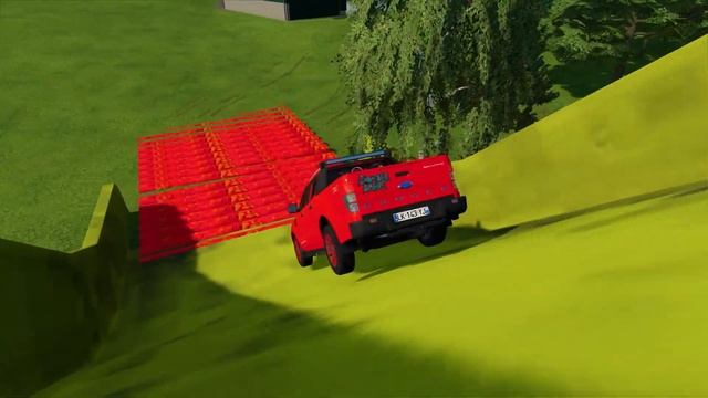 TRANSPORTING COLOR AUDI-Q8 POLICE CARS CONTAINER & FORD RANGER WITH OLD TRUCKS! Farming Simulator 2 смотреть онлайн