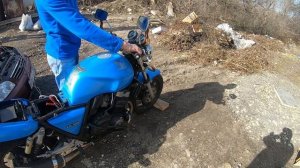 ЗАВОДИМ МОТОЦИКЛ ПОСЛЕ ЗИМНЕЙ СПЯЧКИ,HONDA SB400SF