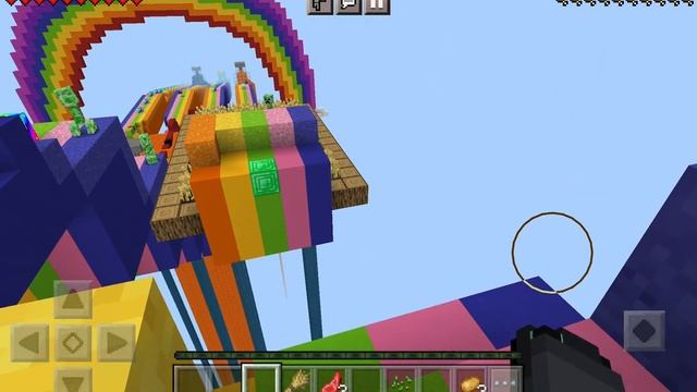 НОВЫЕ РАДУЖНЫЕ ЛАКИ БЛОКИ В МАЙНКРАФТ | Rainbow Lucky Block Race Mod смотреть онлайн