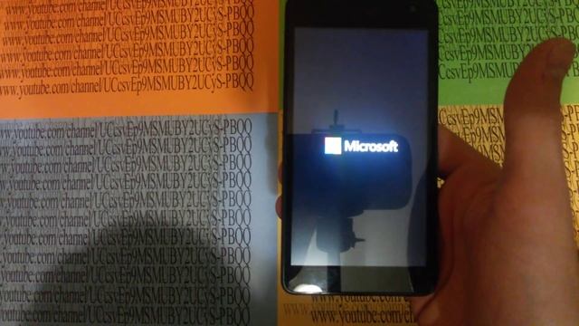 Сброс настроек на смартфоне Microsoft Lumia 535 смотреть онлайн