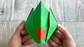 ПИЛОТКА из БУМАГИ Своими руками Поделка ко дню Победы Оригами из бумаги