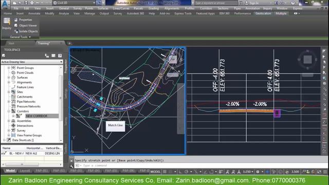 Lesson 14. Civil 3D Workshop by Zarin Badloon смотреть онлайн