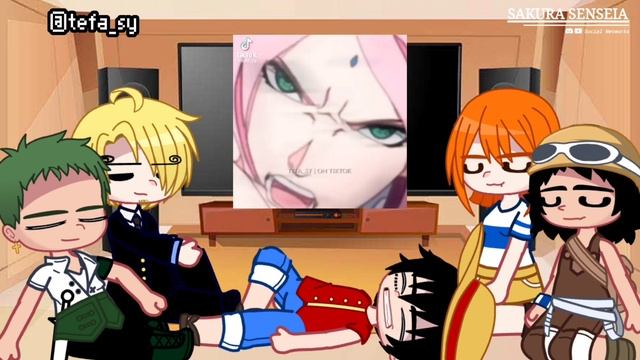 ★Primeiros Chapéus de Palha react a Y/N as Sakura Haruno //Gacha Club// [anime spoilers • PT/BR]★ смотреть онлайн
