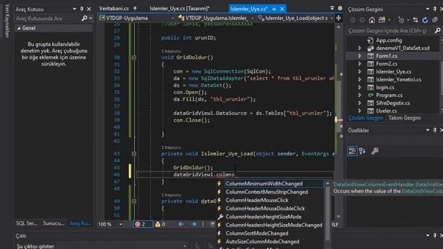 C# ile MSSQL üzerinde Tablolar arası İlişkisel Sorular смотреть онлайн