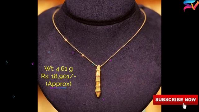 Latest Daily Wear gold Chain Designs for Women || Shridhi Vlog смотреть онлайн