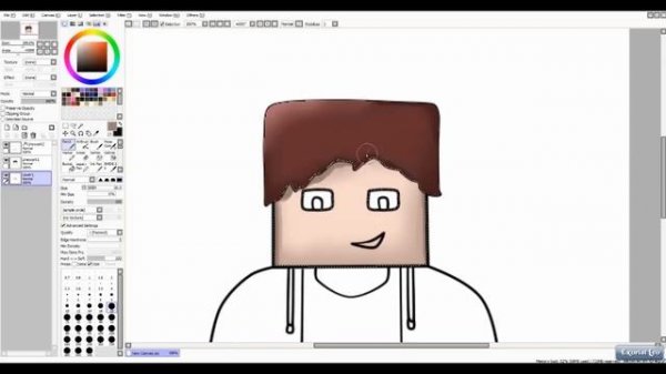 Как рисовать в Paint tool SAI #2