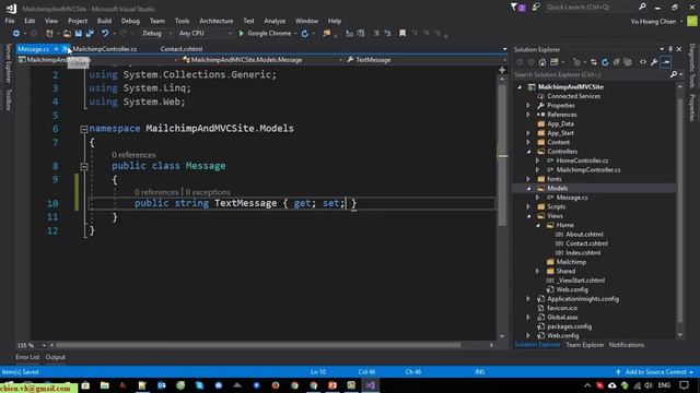 MaiChimp: #01 Integrating MailChimp with .Net MVC смотреть онлайн