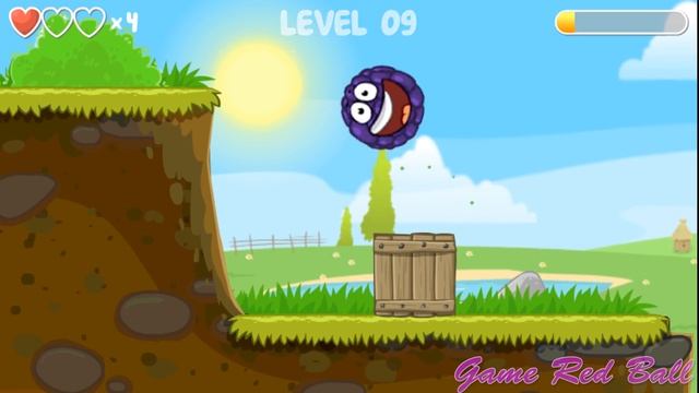 RED BALL 4 : Super Big Bilberry Ball Adventure Volume 1 Green Hills with BOSS fights смотреть онлайн