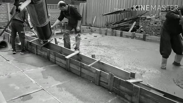 Заливка фундамента смотреть онлайн