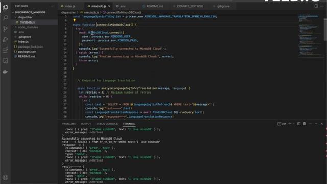 Discord Bot using MindsDB and HuggingFace смотреть онлайн