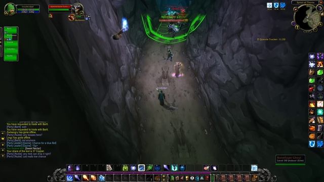 Classic Hardcore Death - RFD - (I'm The Warlock)
