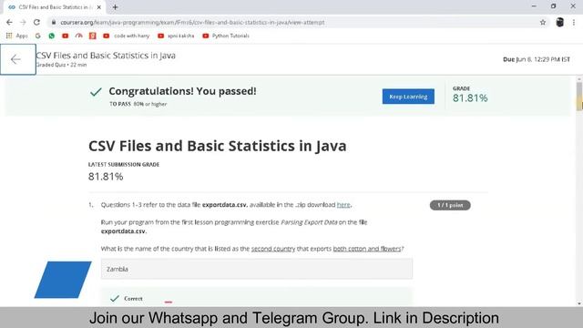 [Course 2] Java Programming: Solving Problems with Software | Duke University #courseraanswer смотреть онлайн