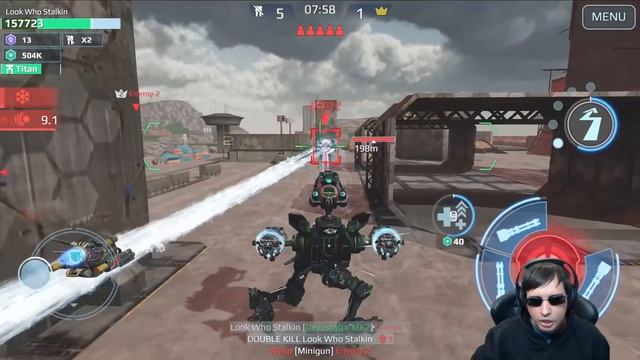 New SONIC STRIDER - Deadly Like A HAWK? War Robots Mk2 Gameplay Live WR смотреть онлайн