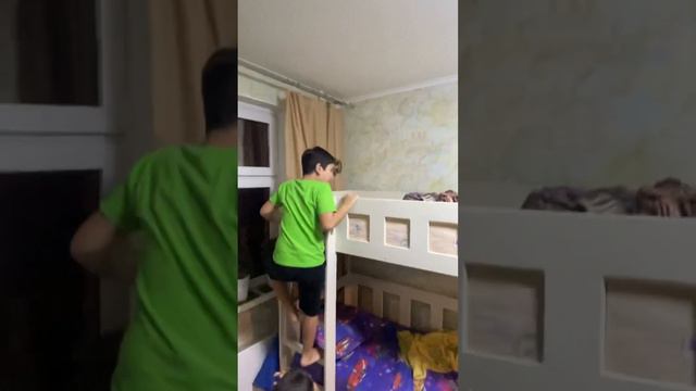 Детская Двухъярусная кровать, принимаем заказы. Пишите в комментариях смотреть онлайн
