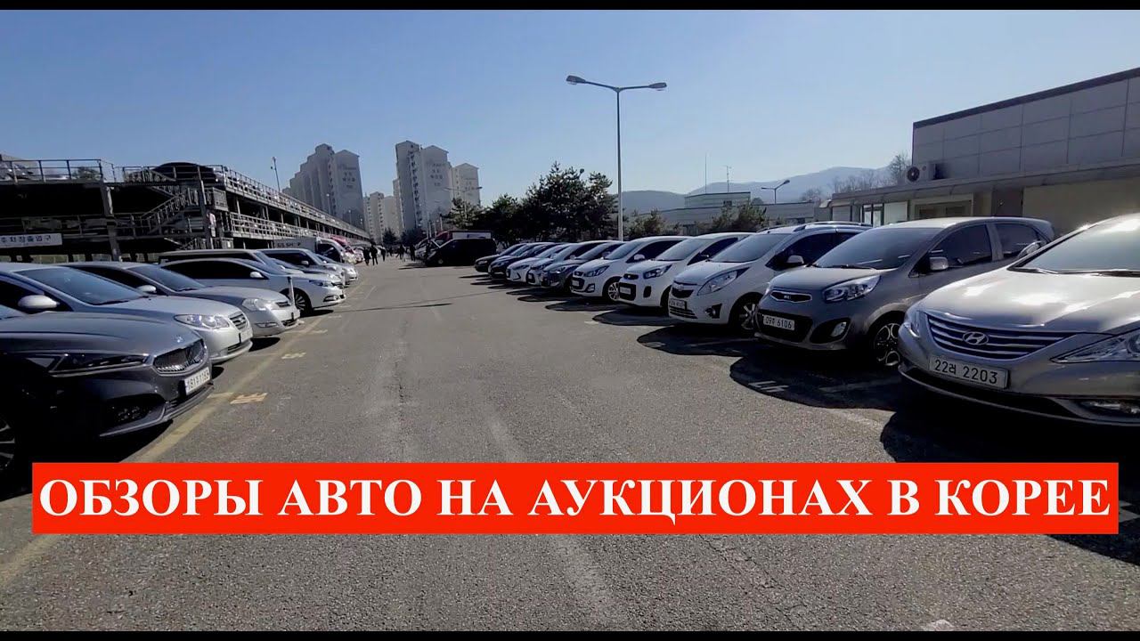Авто из Кореи. Обзоры авто на аукционе Гловис смотреть онлайн