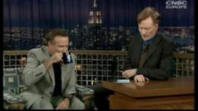 Робин Уильямс в гостях у Конана О'Брайана. Часть 2 (с переводом)