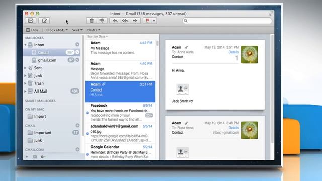 How to take online the mail accounts of Mail app in Mac® OS X™ смотреть онлайн
