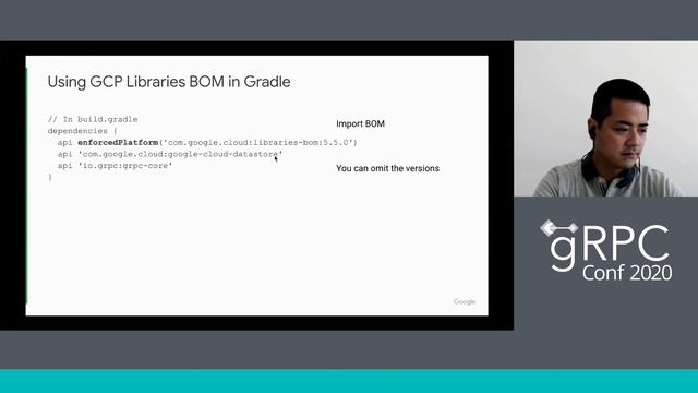 gRPC and Java Diamond Dependency Conflicts - Tomo Suzuki, Google смотреть онлайн