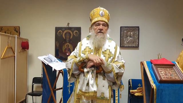 Архиепископ Зосима. Проповедь в Неделю 20-ю по Пятидесятнице смотреть онлайн