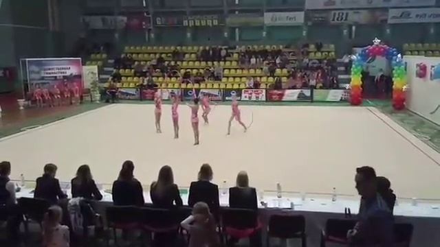 Первенство РБ 2017  групповое 2007 г.р.  Гродно обручи