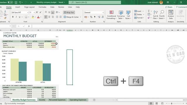 Excel Shortcut to Close Current Workbook смотреть онлайн
