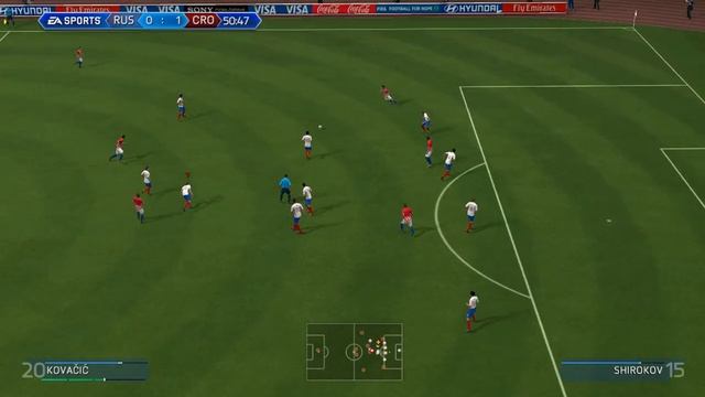 Футбол fufa14!!!! Матч Россия-Хорватия 1-1!!!! Пенальти смотреть онлайн
