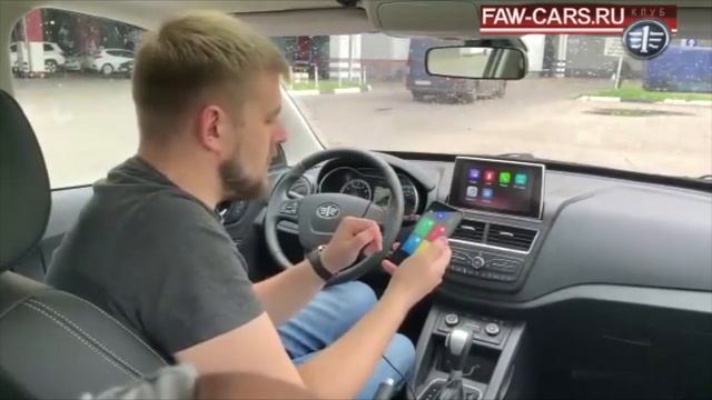 Подключаем телефон к FAW X40 смотреть онлайн