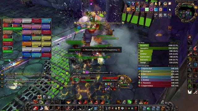 WoW WotLK Classic arms warrior pve Naxxramas 25-man Grobbulus kill 2 смотреть онлайн