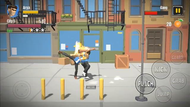Уличные драки на андроид City Fighter vs Street Gang смотреть онлайн