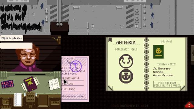 Papers, Please #03: Mi amigo Billetín смотреть онлайн