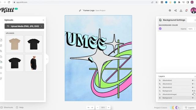 How To Make A Unique T-Shirt Design Using Templates смотреть онлайн