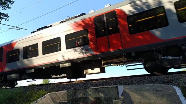 Электропоезд ЭС1-008 "Ласточка" сообщением Адлер - Майкоп смотреть онлайн