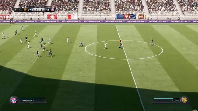 Fifa 18 Барселона - Бавария Мюнхен 30-37 смотреть онлайн