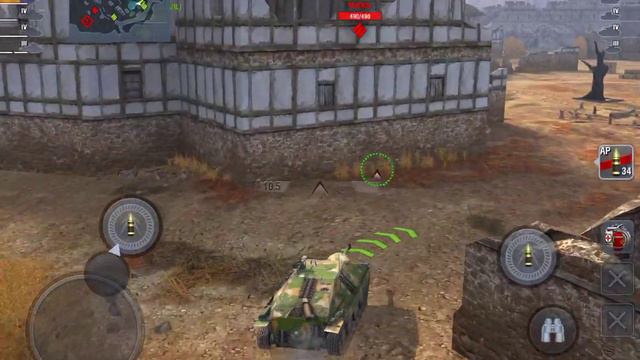 WoT blitz Hetzer gameplay смотреть онлайн