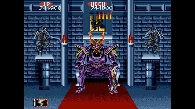 Shadow Dancer, Sega Genesis: Sauros - Final Boss Fight смотреть онлайн