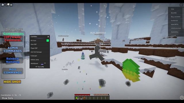 Roblox Craft-Blox Script - Kill Aura | X-ray | Anti Fall Damage & More смотреть онлайн