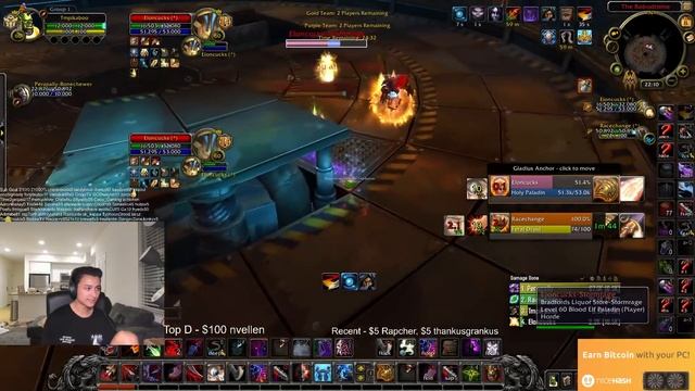 I Had to Win ONE GAME w/ NO GEAR for $1000 смотреть онлайн