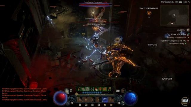 Diablo IV: Arc Lash Paingorger's Sorceress Speedrunning Build - T100 Showcase / Build Sneak Peak. смотреть онлайн